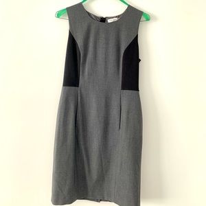 Calvin Klein color block dress size 8
